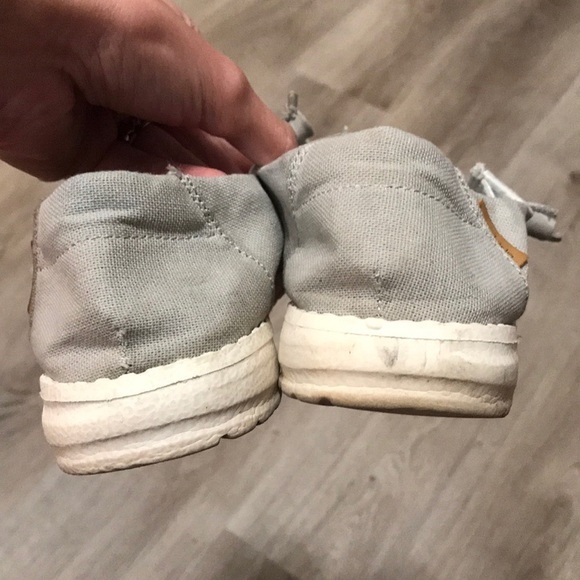 Hey Dude Wendy Chambray Light Grey Women’s 7 - Picture 6 of 10